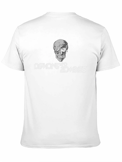 Demons and Zombies Graphic Tee - Black