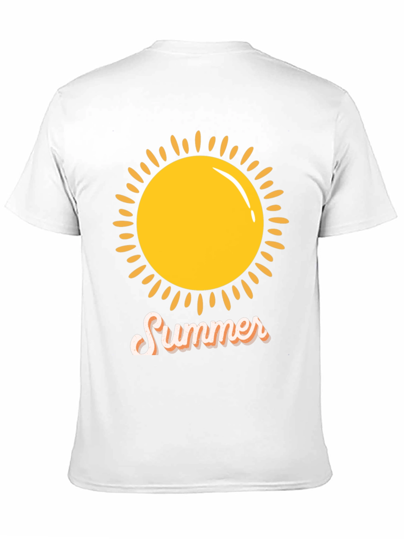 Summer Sun Graphic Tee -  Black Casual Shirt