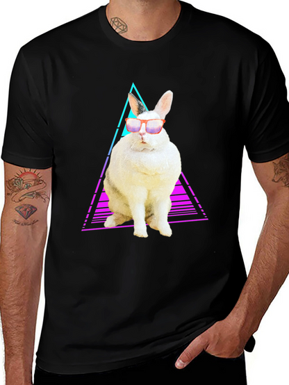 Cool Retro Rabbit T-Shirt
