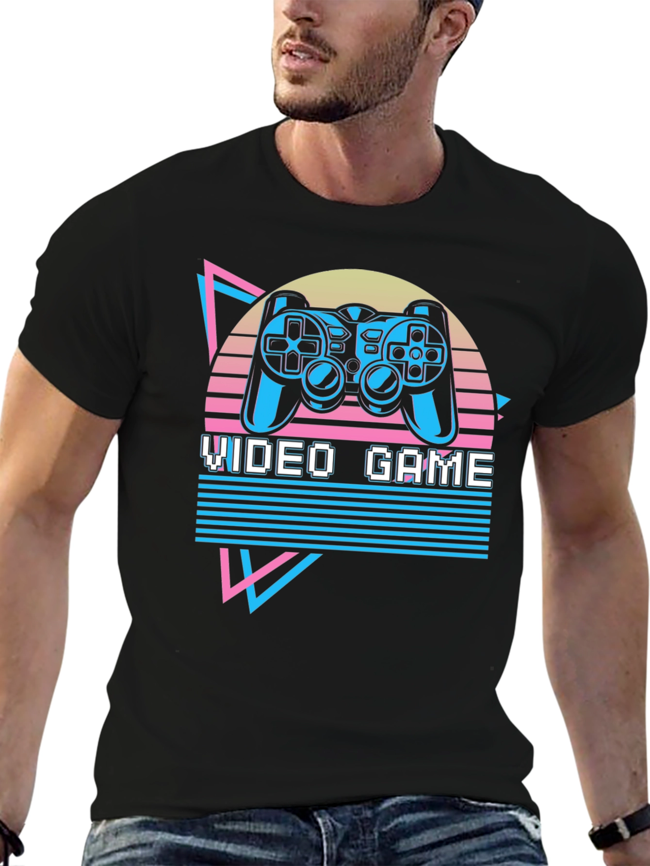 Retro Video Game T-Shirt - 80s Style Graphic Tee