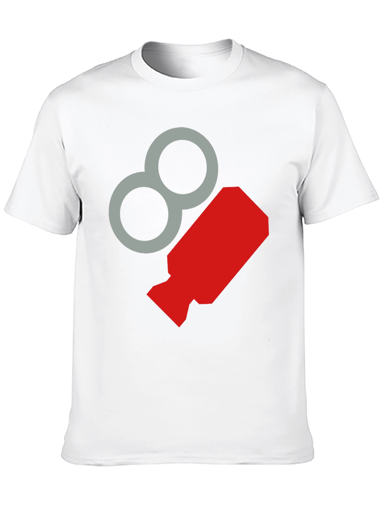 Retro Graphic Tee - Cool Black Crewneck T-Shirt