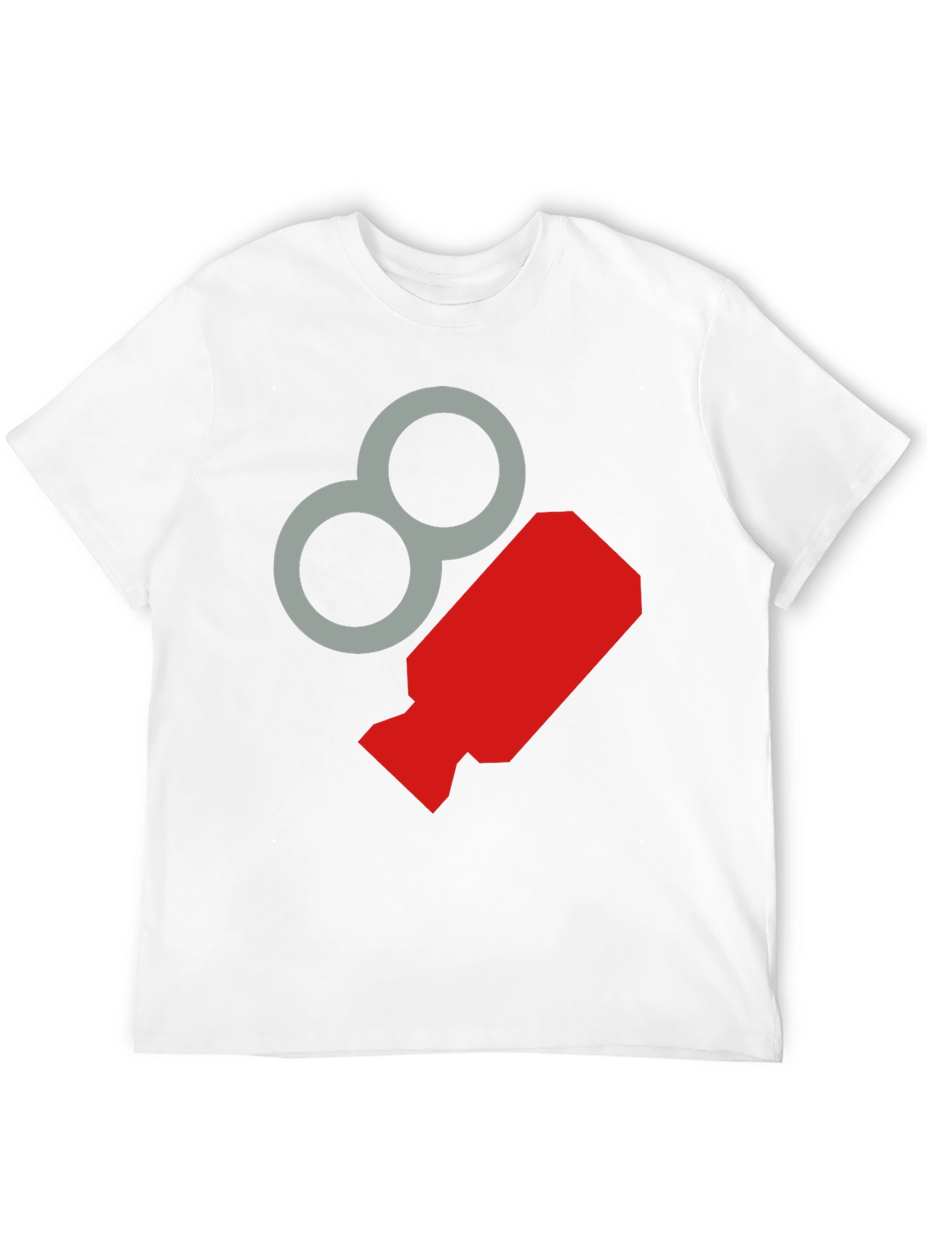Retro Graphic Tee - Cool Black Crewneck T-Shirt
