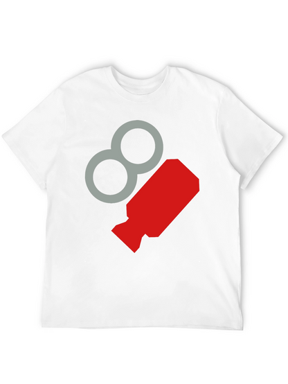 Retro Graphic Tee - Cool Black Crewneck T-Shirt