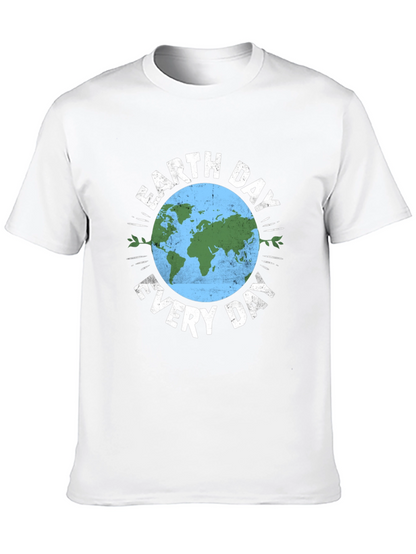 Earth Day Everyday Graphic Tee - Black