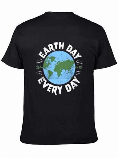 Earth Day Everyday Graphic Tee - Black