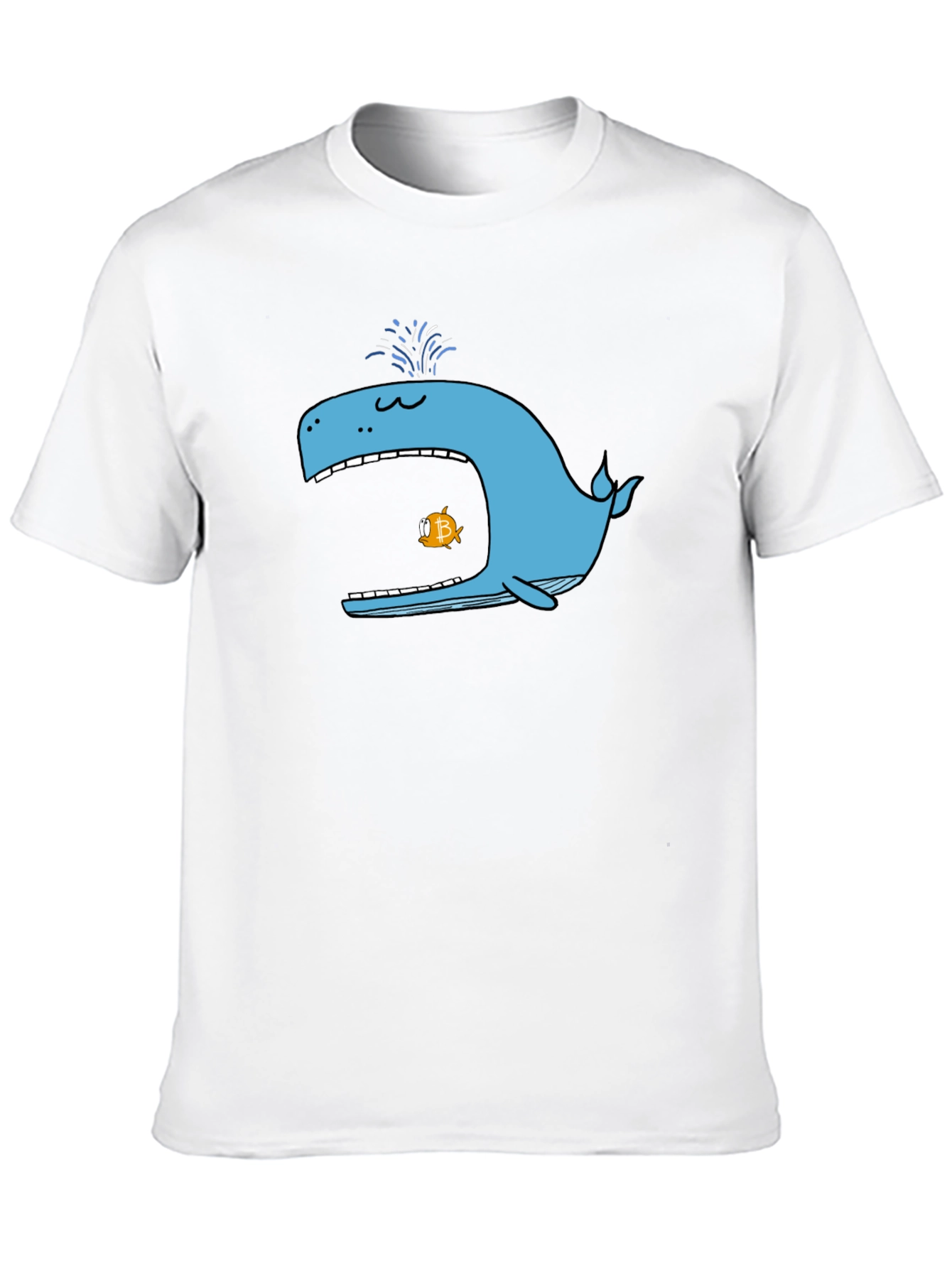 Bitcoin Whale T-Shirt - Crypto Currency Tee