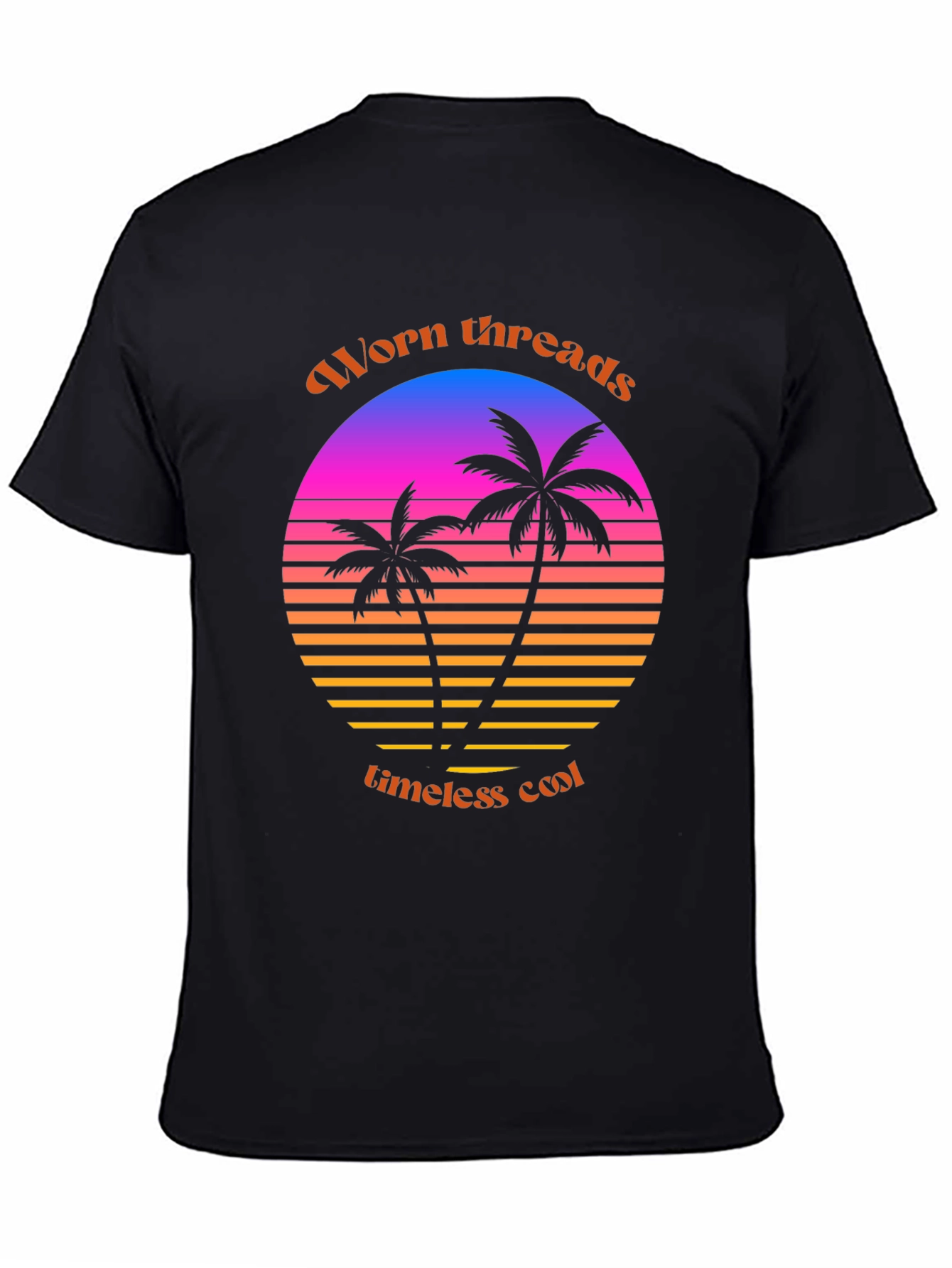 Worn Threads Retro Palm Tee