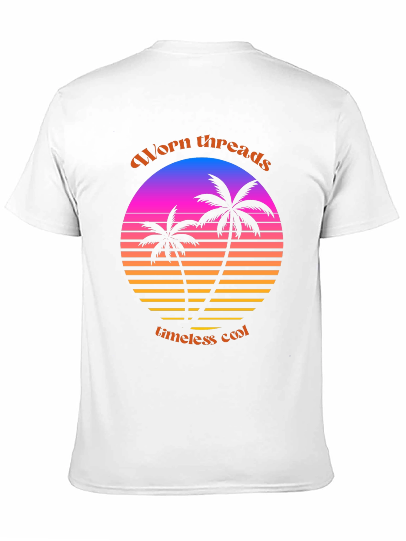 Worn Threads Retro Palm Tee
