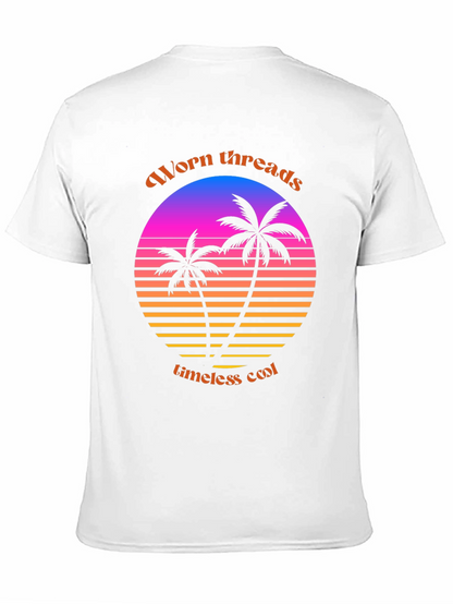 Worn Threads Retro Palm Tee