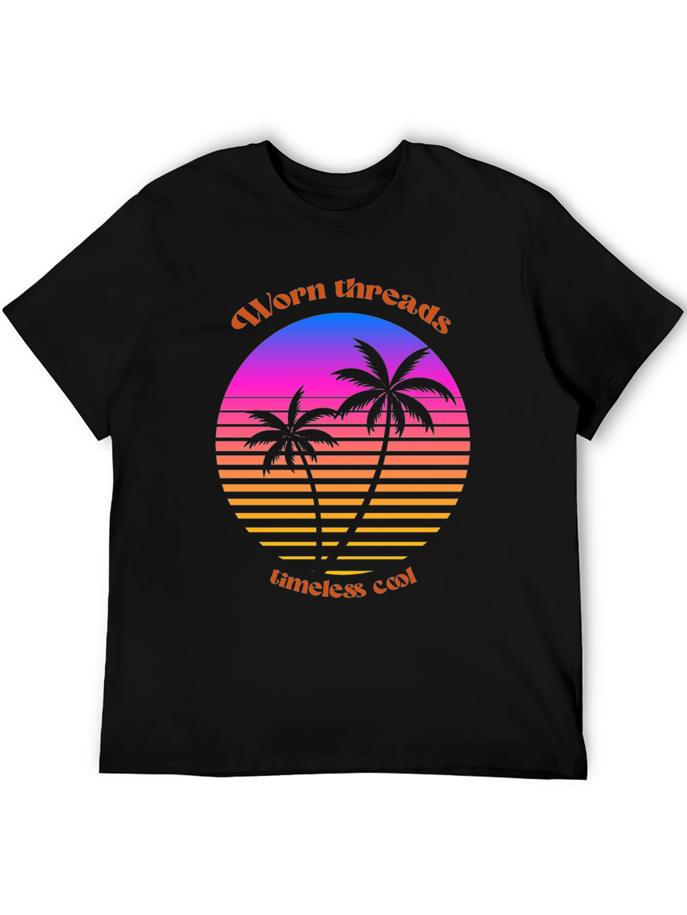 Worn Threads Retro Palm Tee